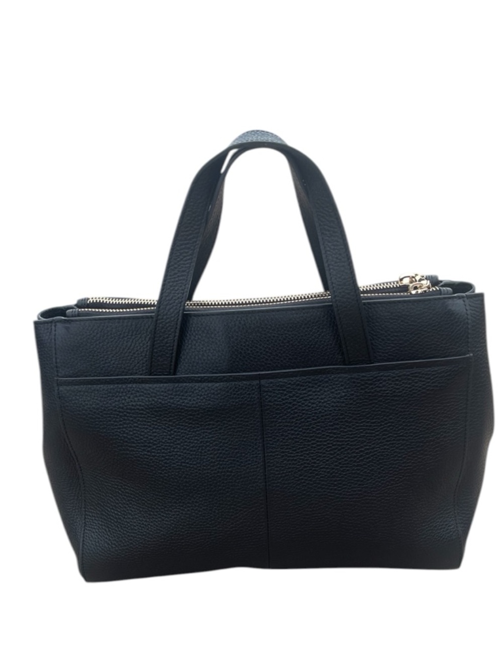 Radley London Black Pebble Leather Tote Bag with Gold Hardware - Modern - Picture 3 of 7